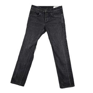 rag & bone Mens  Jeans Fit 1 Extra‎ Slim 28 Black distress